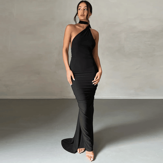 Curved Elegance Dress - LiveClove Boutique