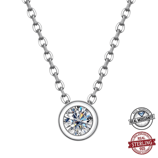 Dainty Moissanite Necklace - LiveClove Boutique